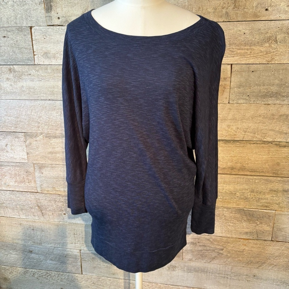 Anthropologie  Cynthia Rowley women's navy blue lightweight top in size‎ small